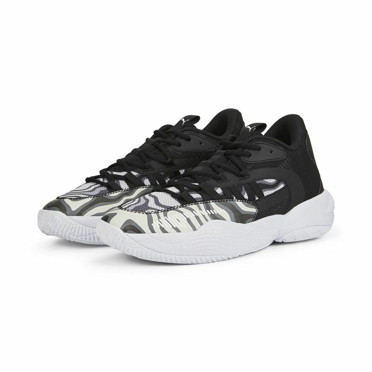 Баскетбольные кроссовки для взрослых Puma Court Rider 2.0 Чёрный Мужской-3
