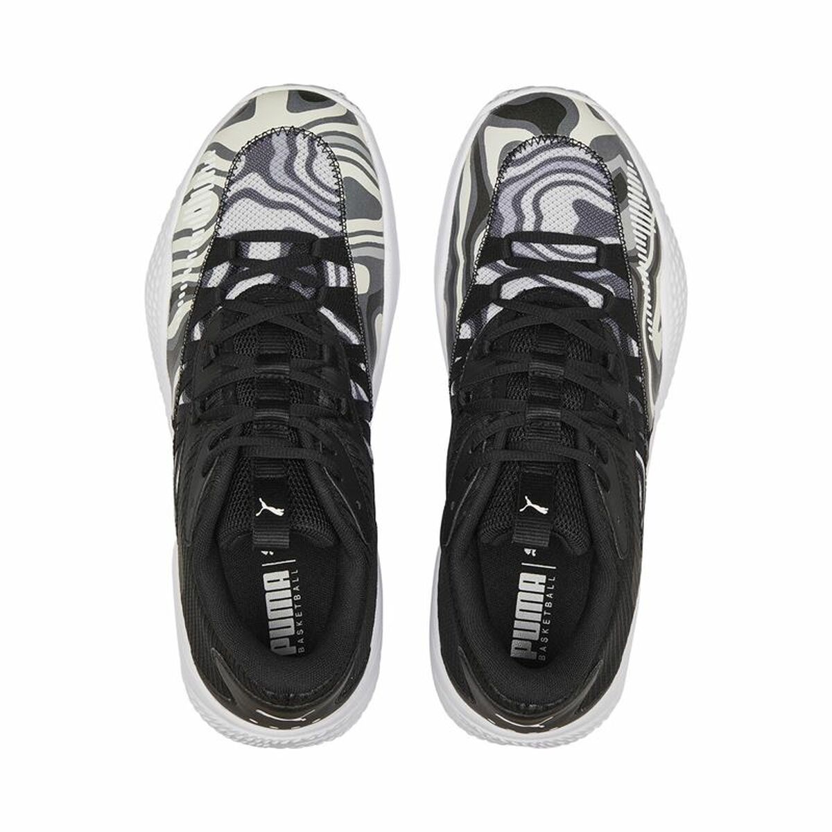 Баскетбольные кроссовки для взрослых Puma Court Rider 2.0 Чёрный Мужской-4