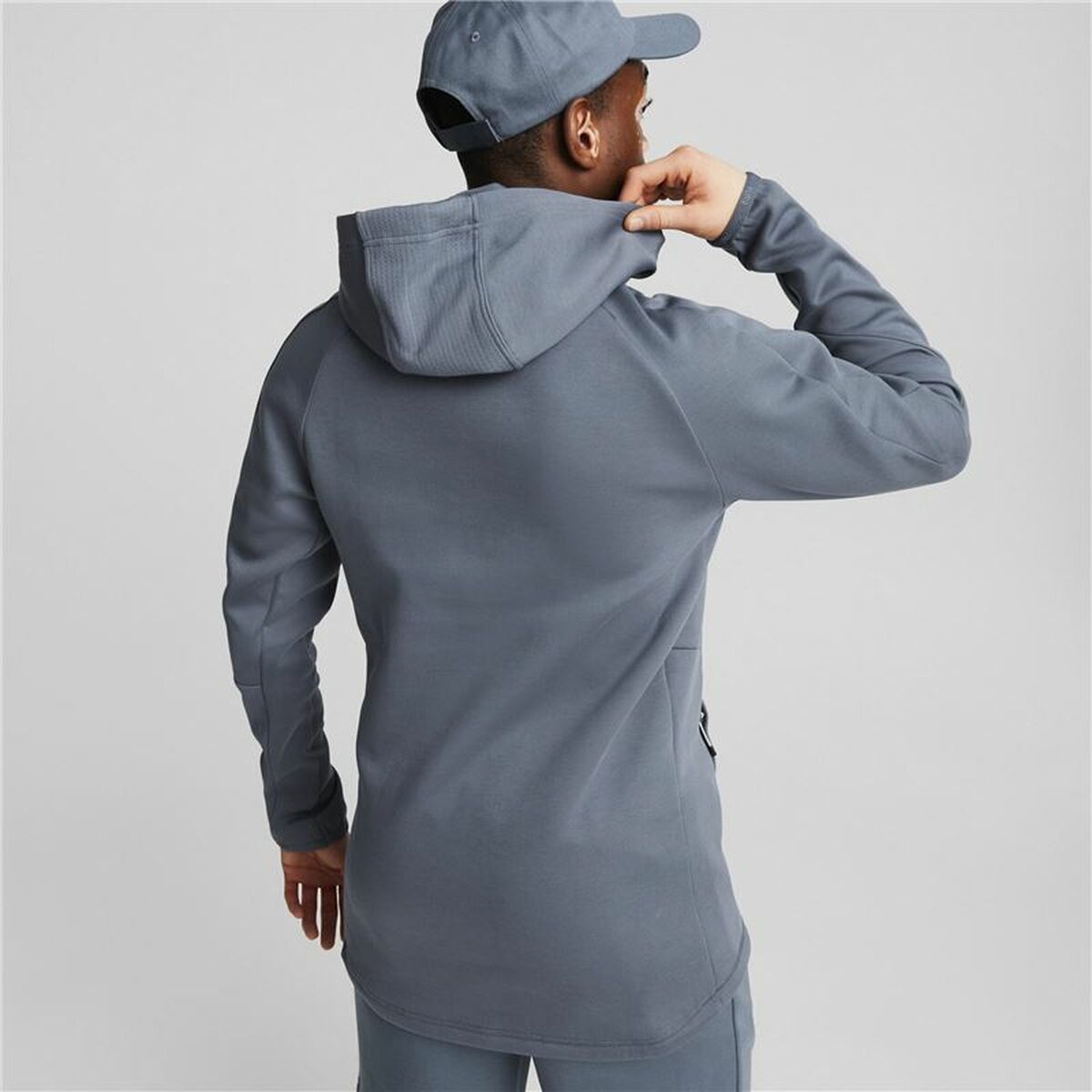 Men's Hoodie Puma Evostripe Blue-4