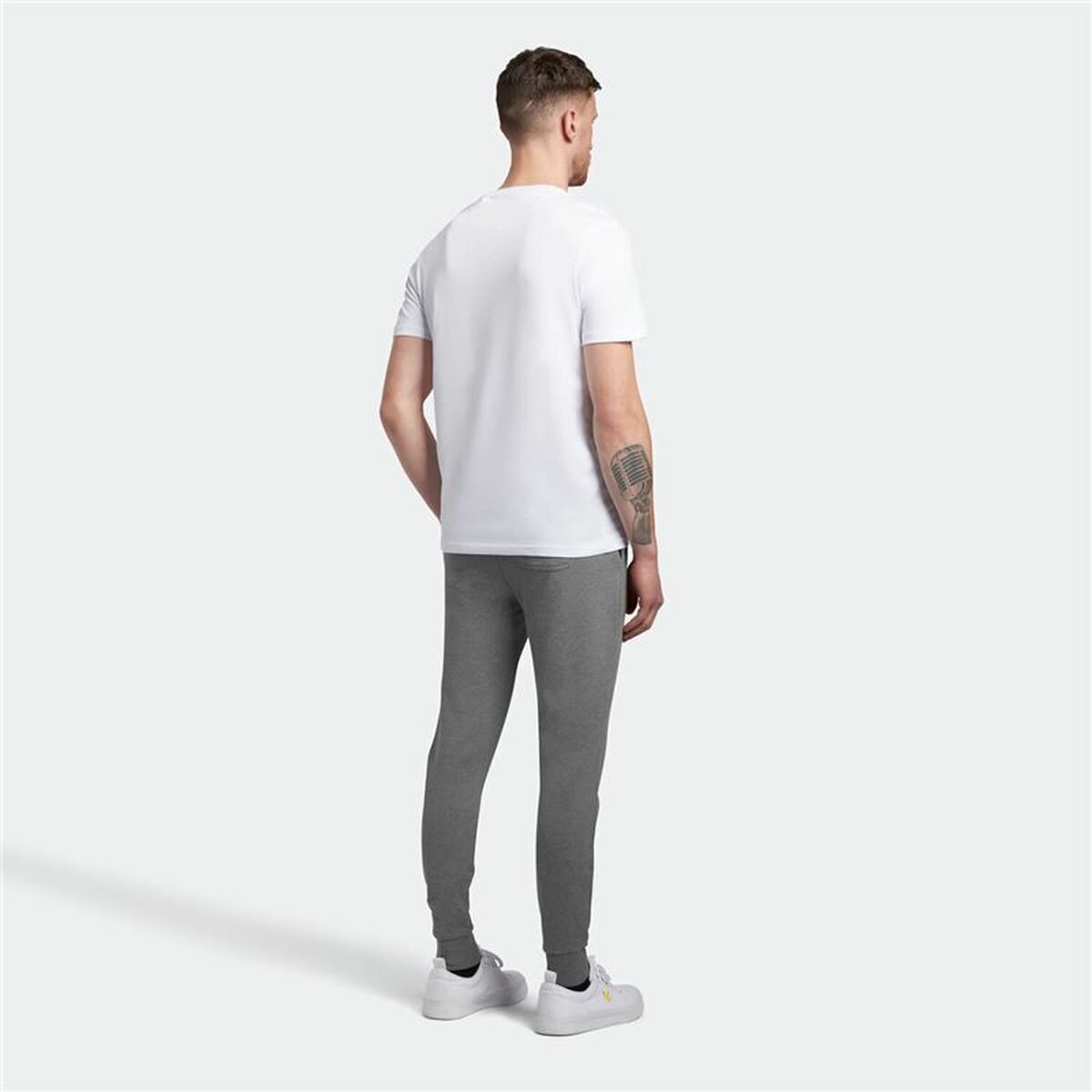 Lyle & Scott Skinny Sweat Long Sweatpants Dark Grey Men's-3