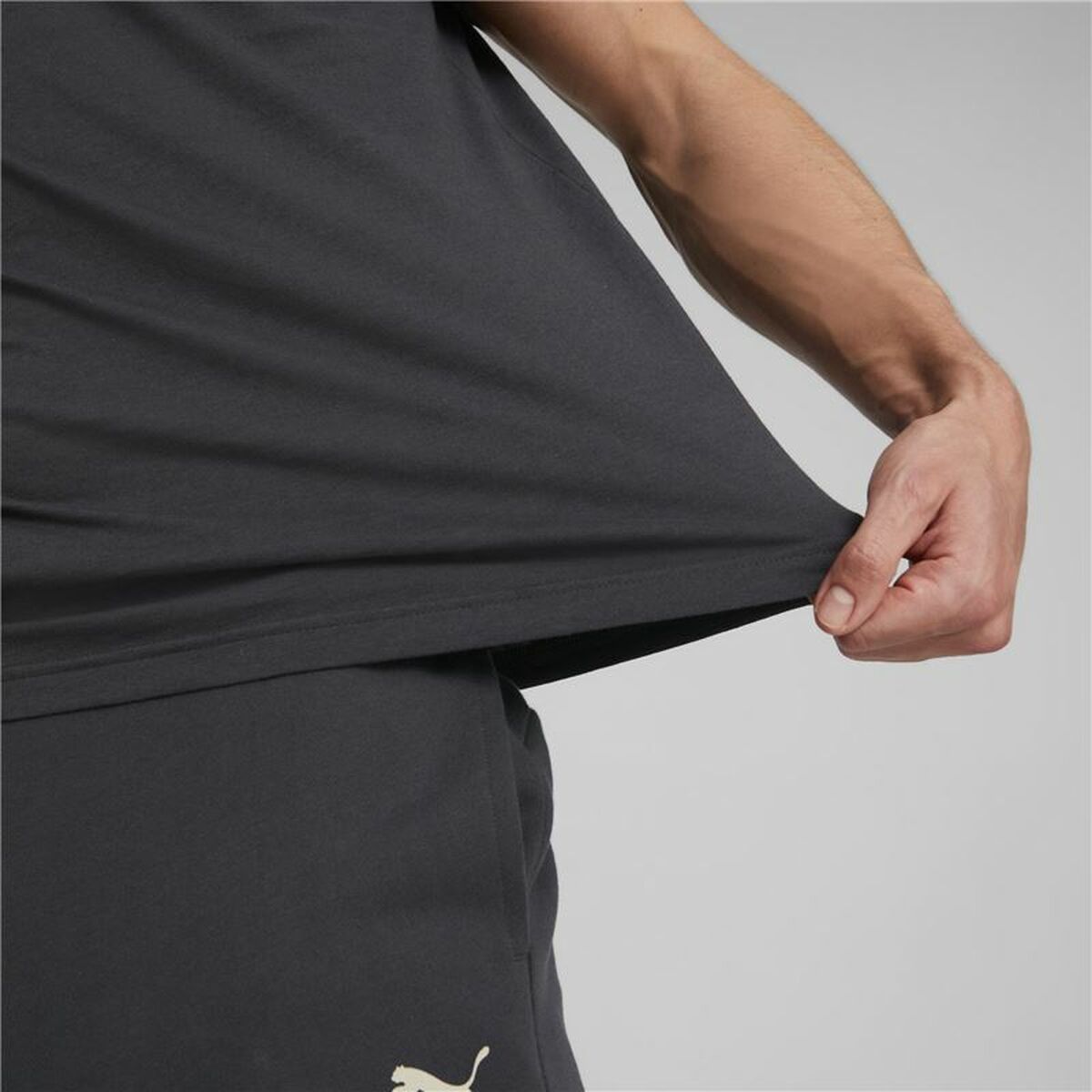 Футболка с коротким рукавом мужская Puma Better Чёрный-7