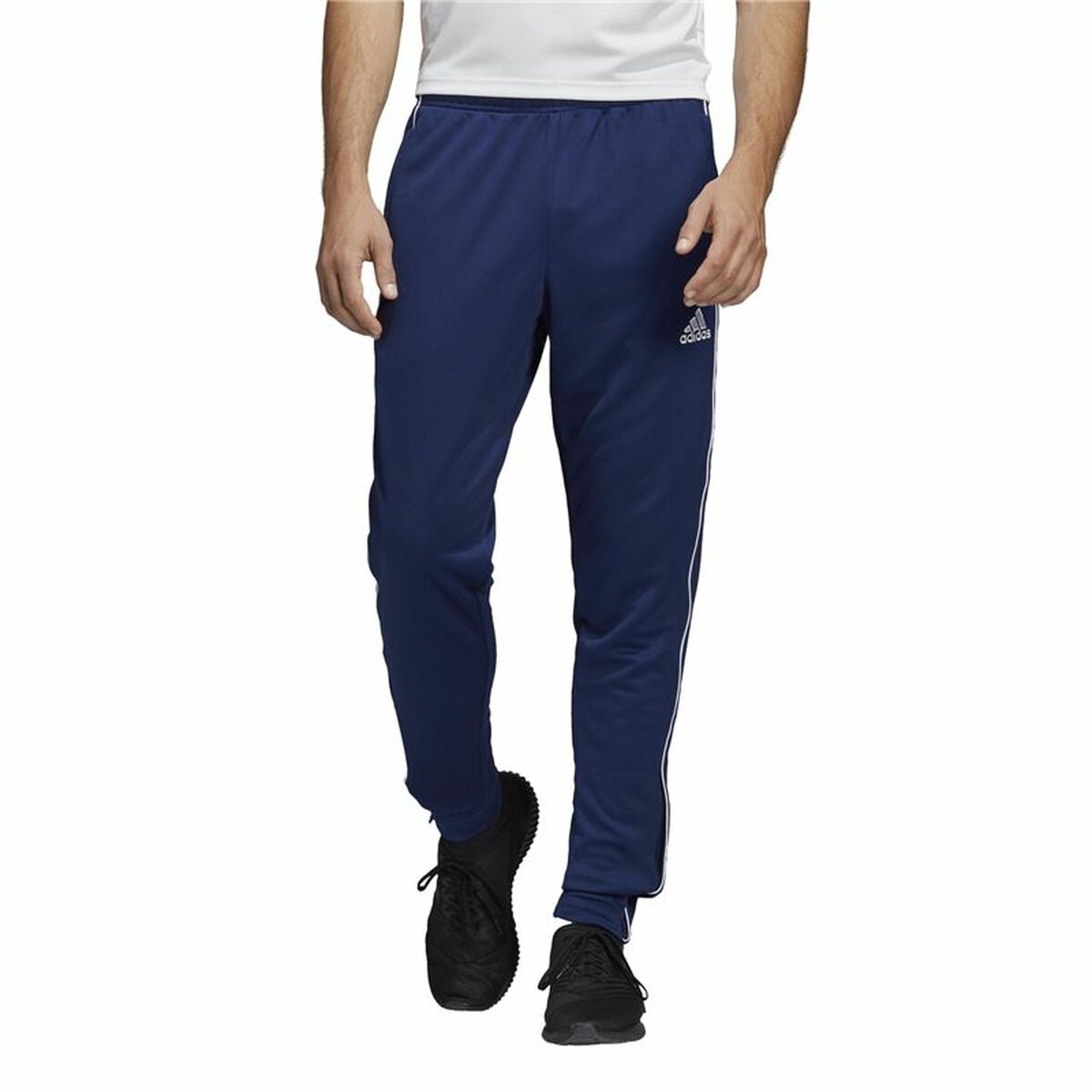 Длинные спортивные штаны Adidas Core 18 Темно-синий Мужской (Talla USA)-3