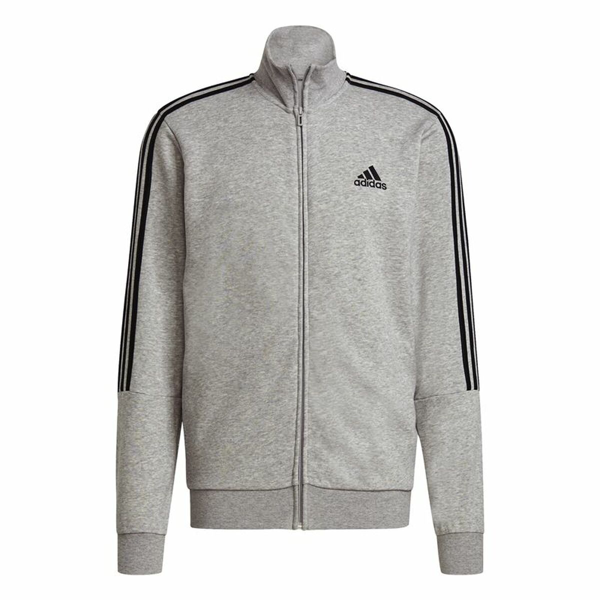 Спортивный костюм для взрослых Adidas 3 Stripes Team Серый Мужской-4