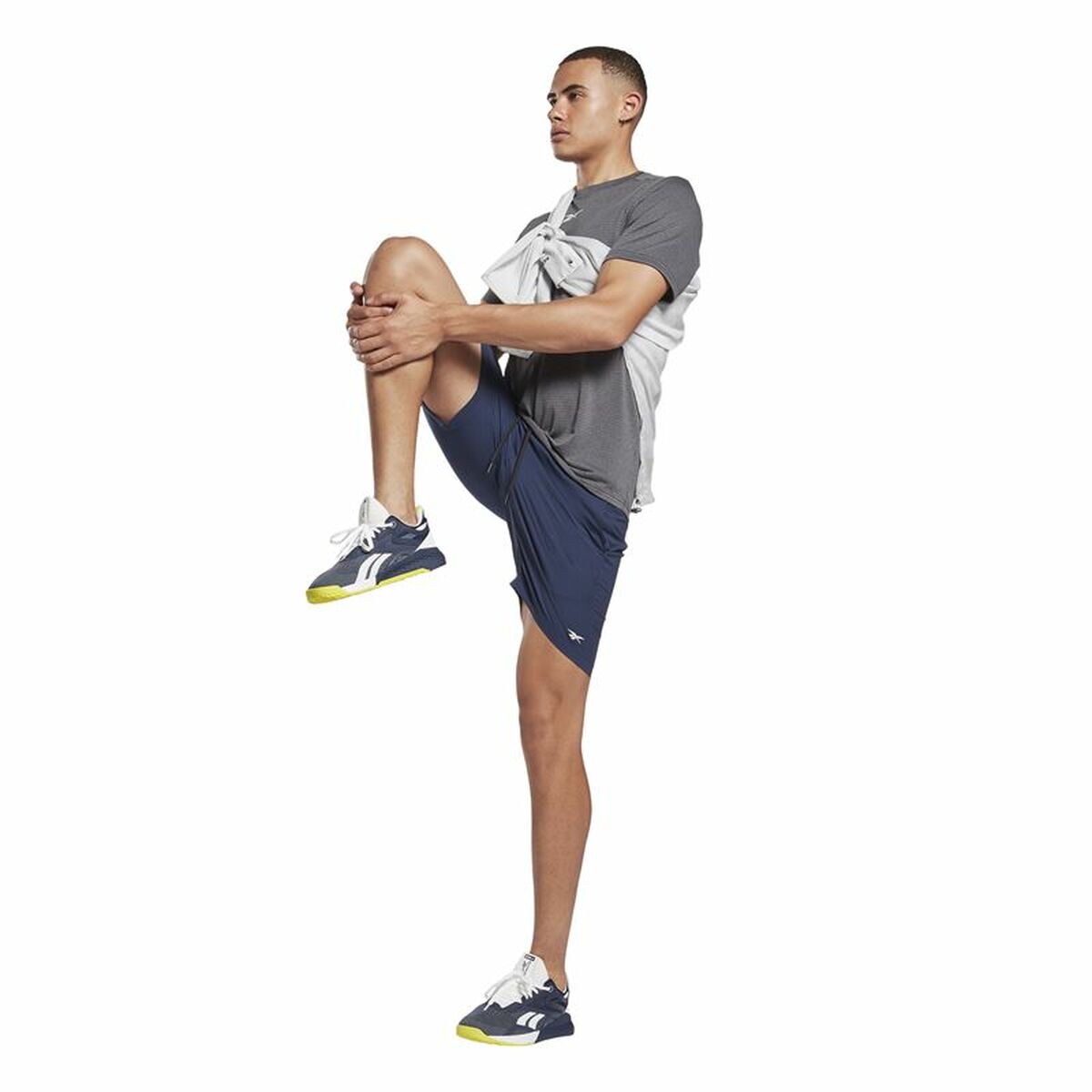 运动男士短裤Reebok Ready Blue-2