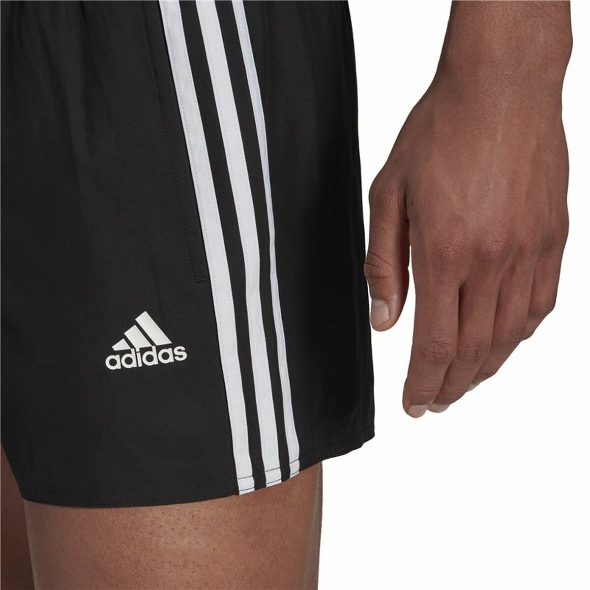 Плавки мужские Adidas Classic 3 Bandas  Чёрный-5