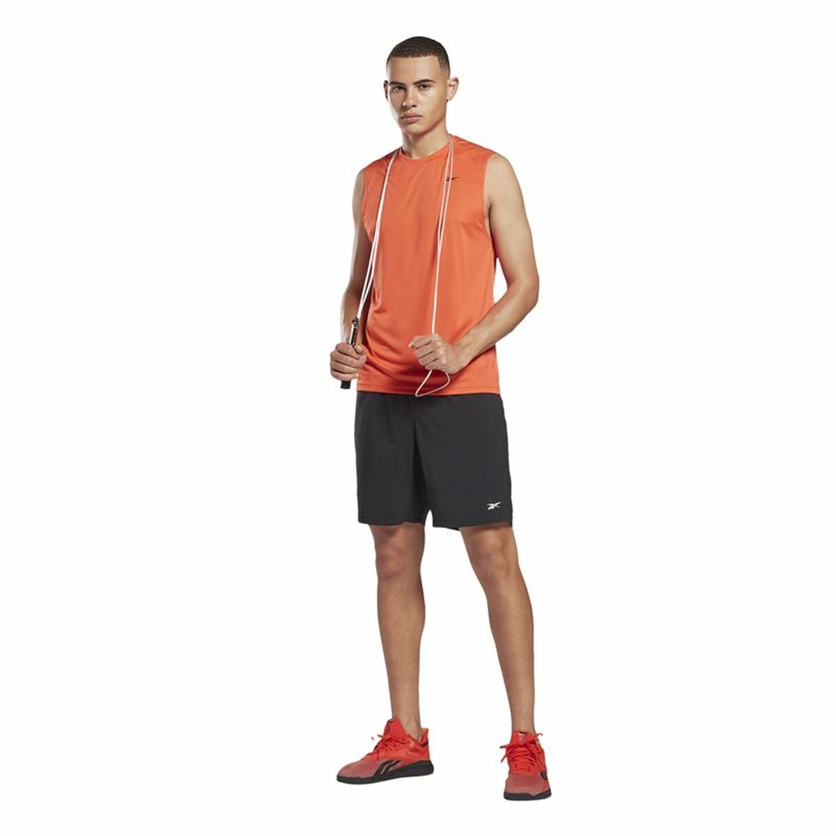 成人裤子Reebok Workout Ready Black-2