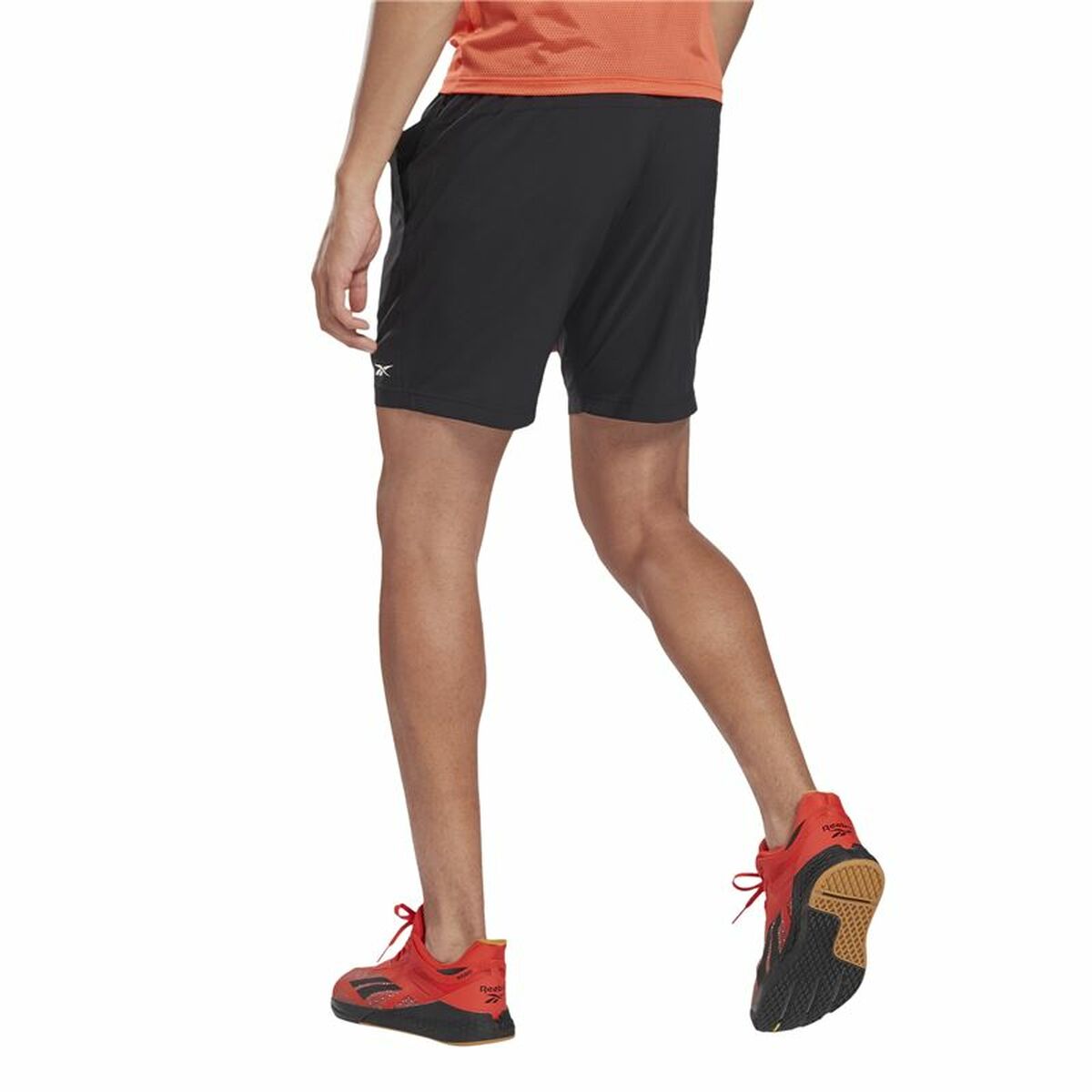 成人裤子Reebok Workout Ready Black-5