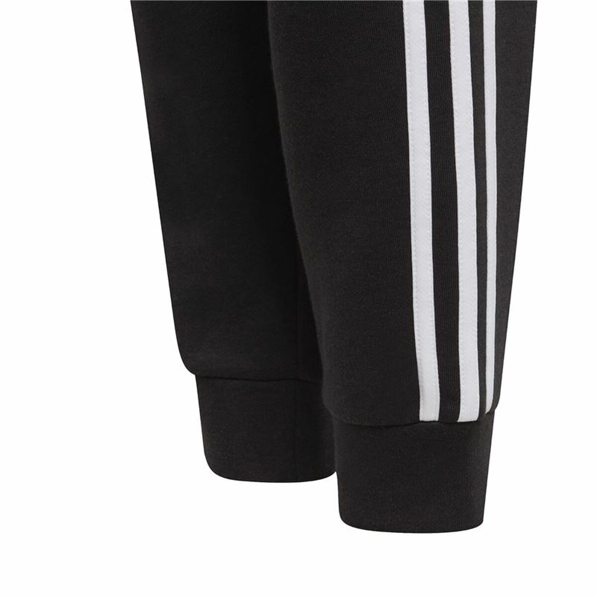 Adidas Essentials 3 Ban Black儿童运动裤-2