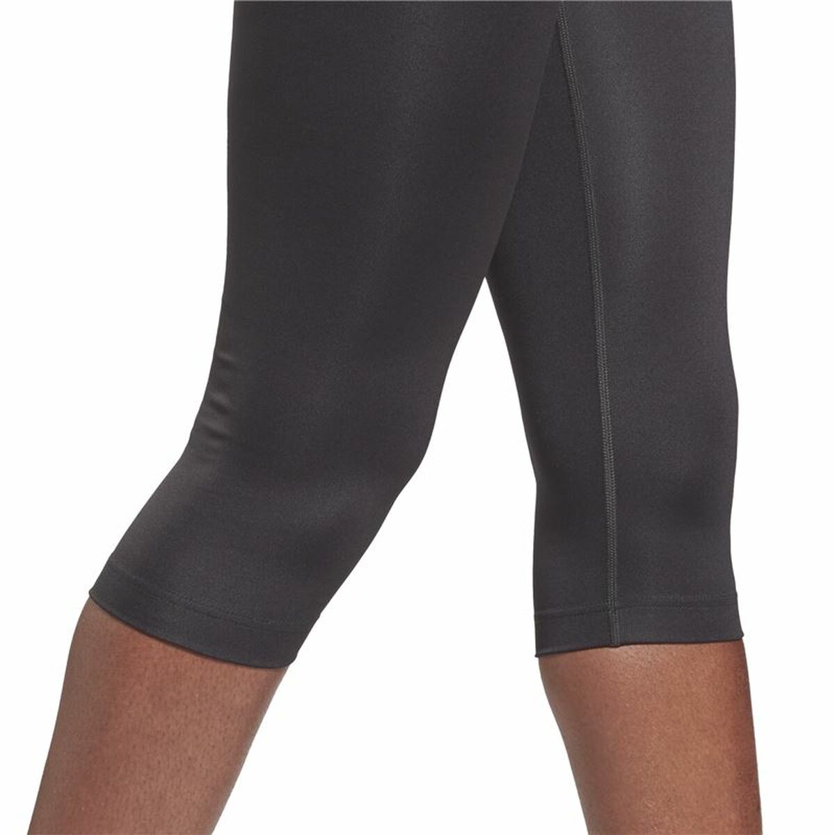 Reebok Capri Night Black女子运动紧身衣-3