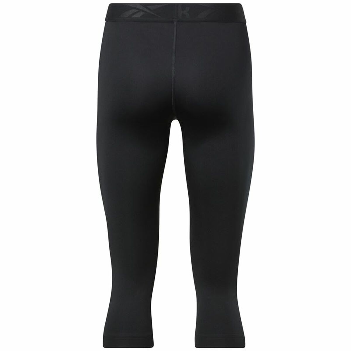 Reebok Capri Night Black女子运动紧身衣-7