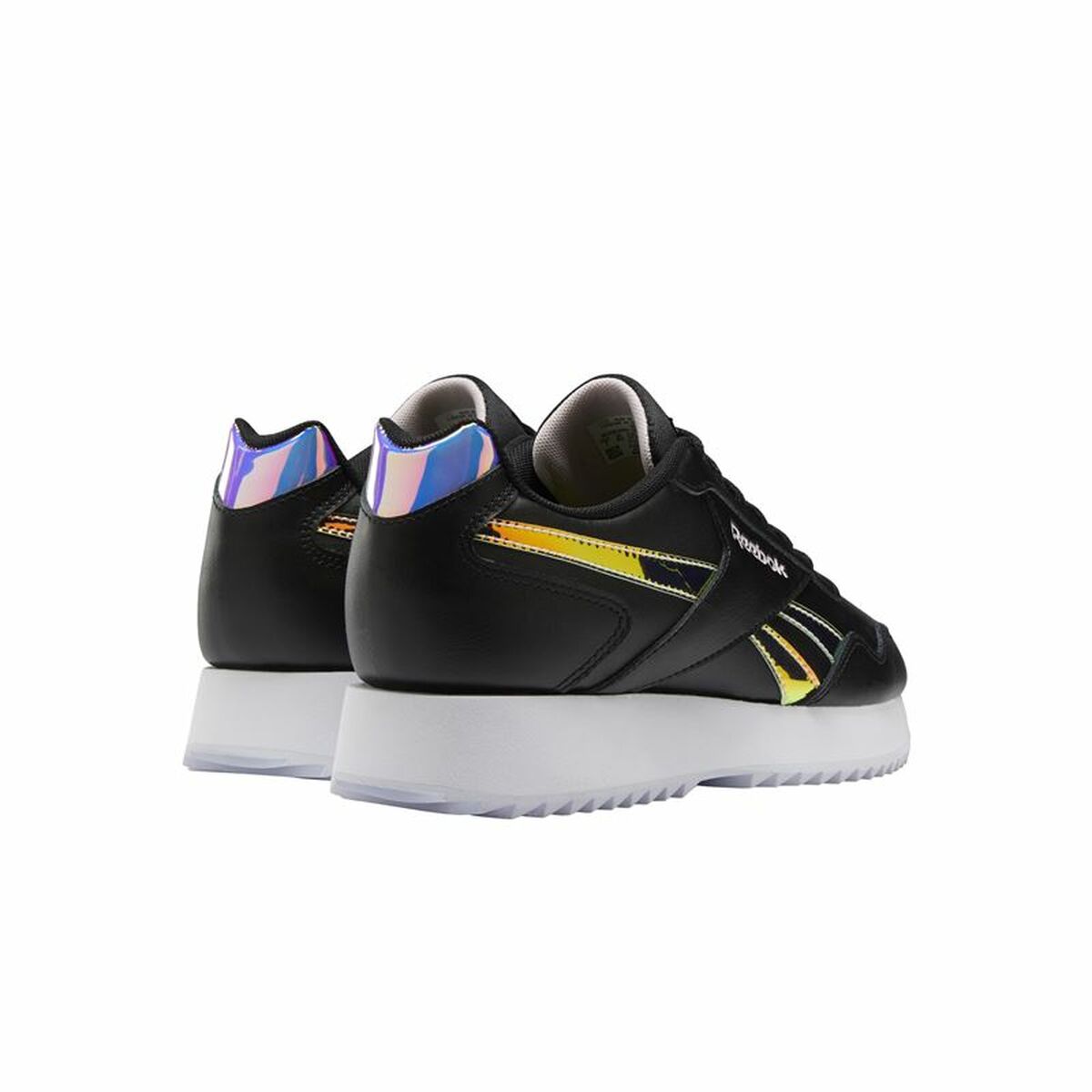 Women's Sports Sneakers Reebok Royal Glide Ripple Double W Woman Black-3