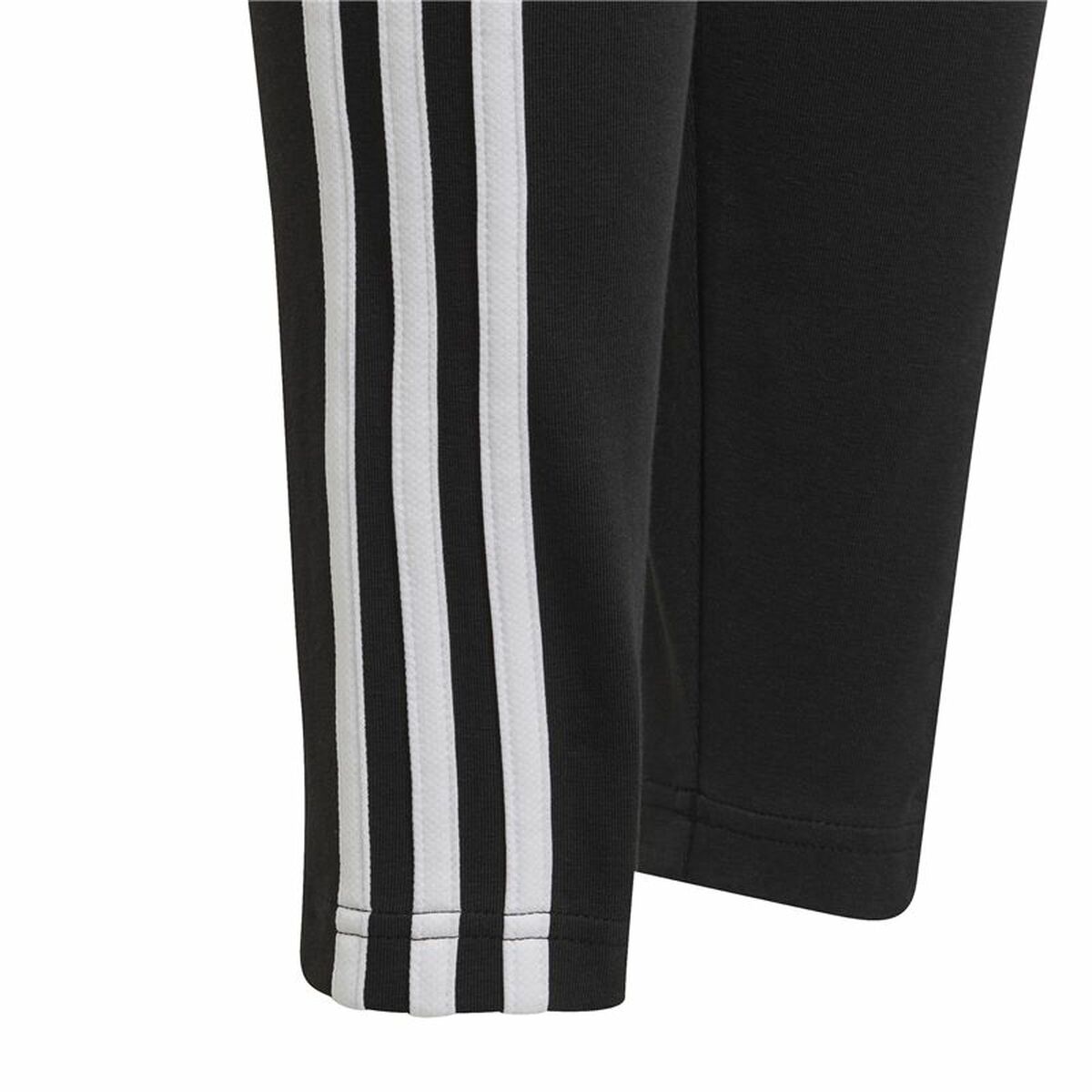 Adidas Essentials 3条纹黑色运动紧身衣-3