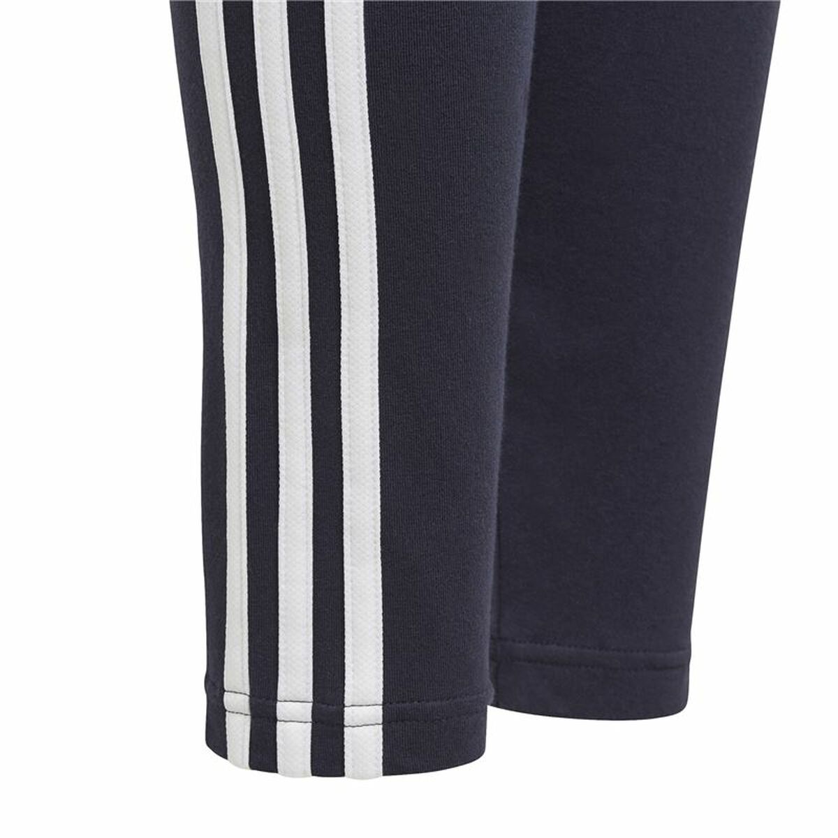 Adidas Essentials 3条纹深蓝色运动紧身衣-2