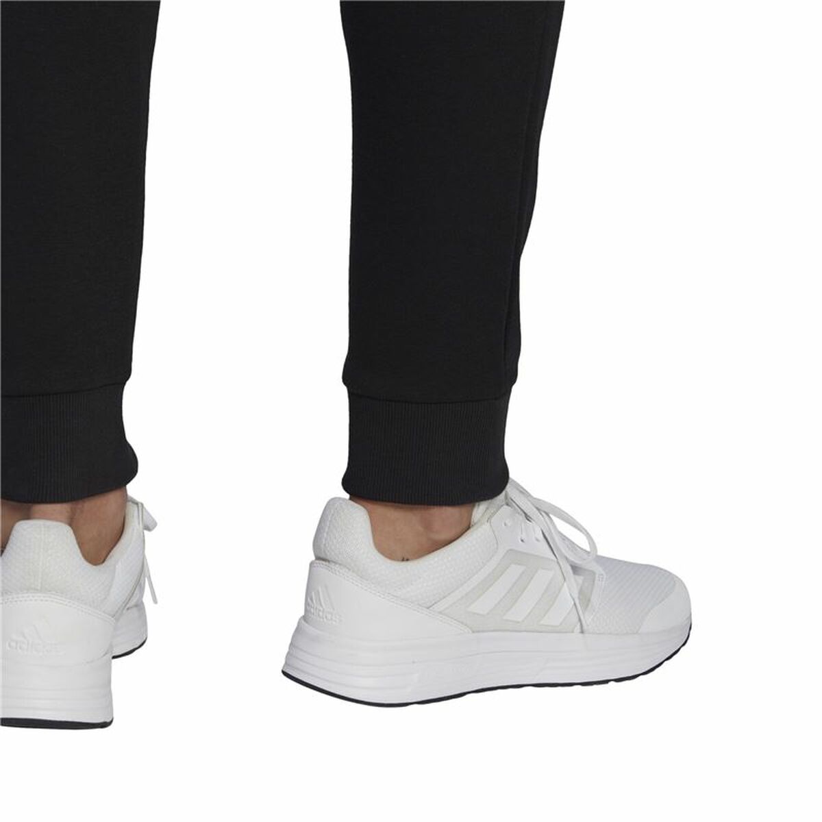 长运动裤Adidas Regular Fit Tapered Cuff Black Men-2