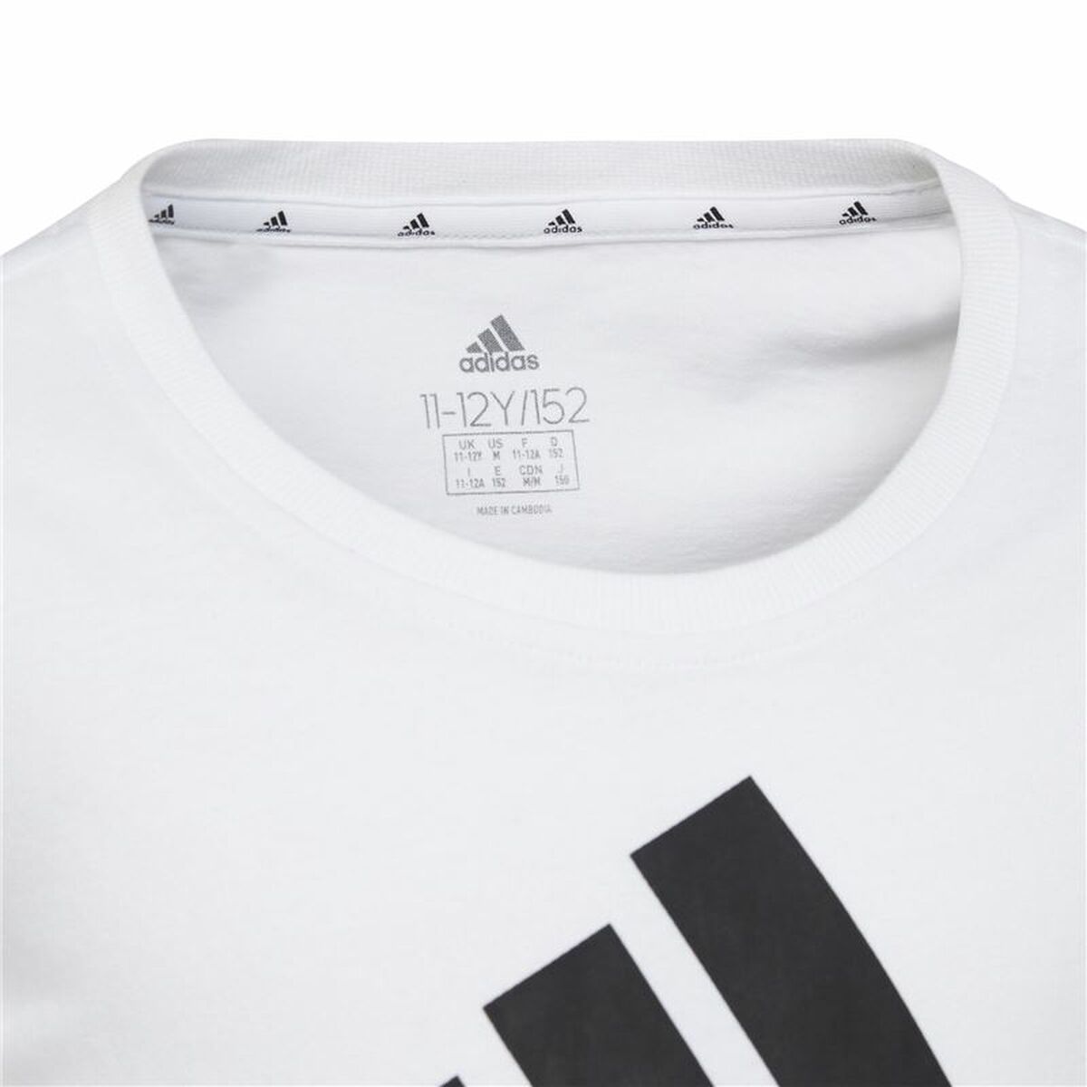 Детский Футболка с коротким рукавом Adidas  Essentials-3