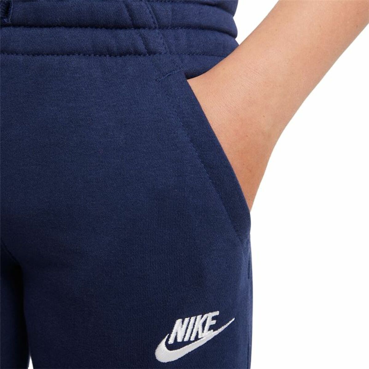 Nike Sportswear Club Fleece Blue儿童运动裤-6
