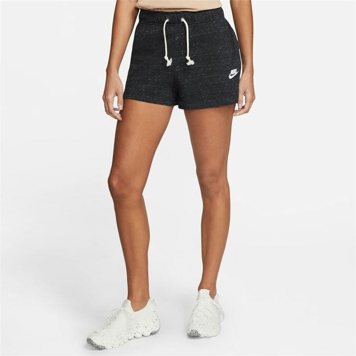 Nike Sportswear Gym Vintage Women's Sports Shorts Black-5