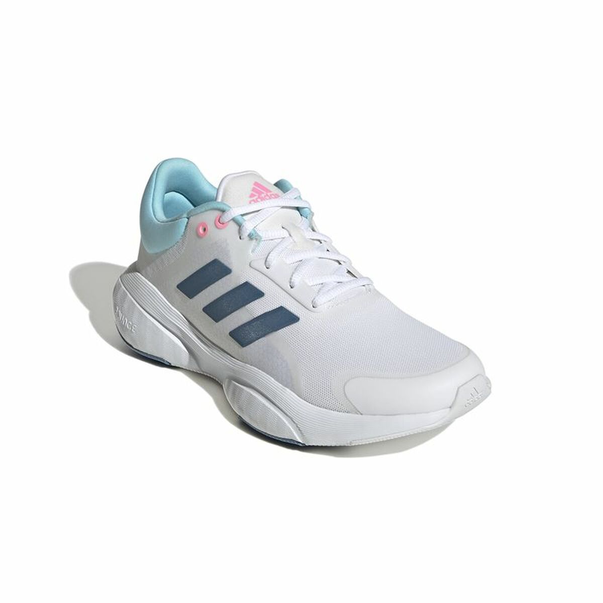 成人跑步运动鞋Adidas Response女子白色-5