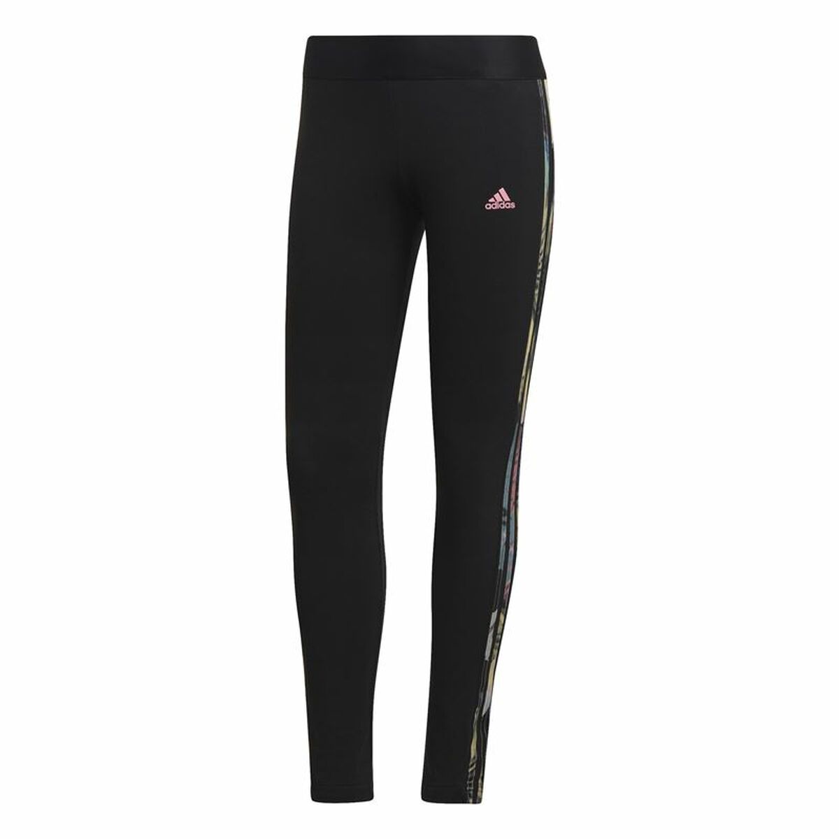Kadın Spor Tayt Adidas Loungewear Temel Siyah