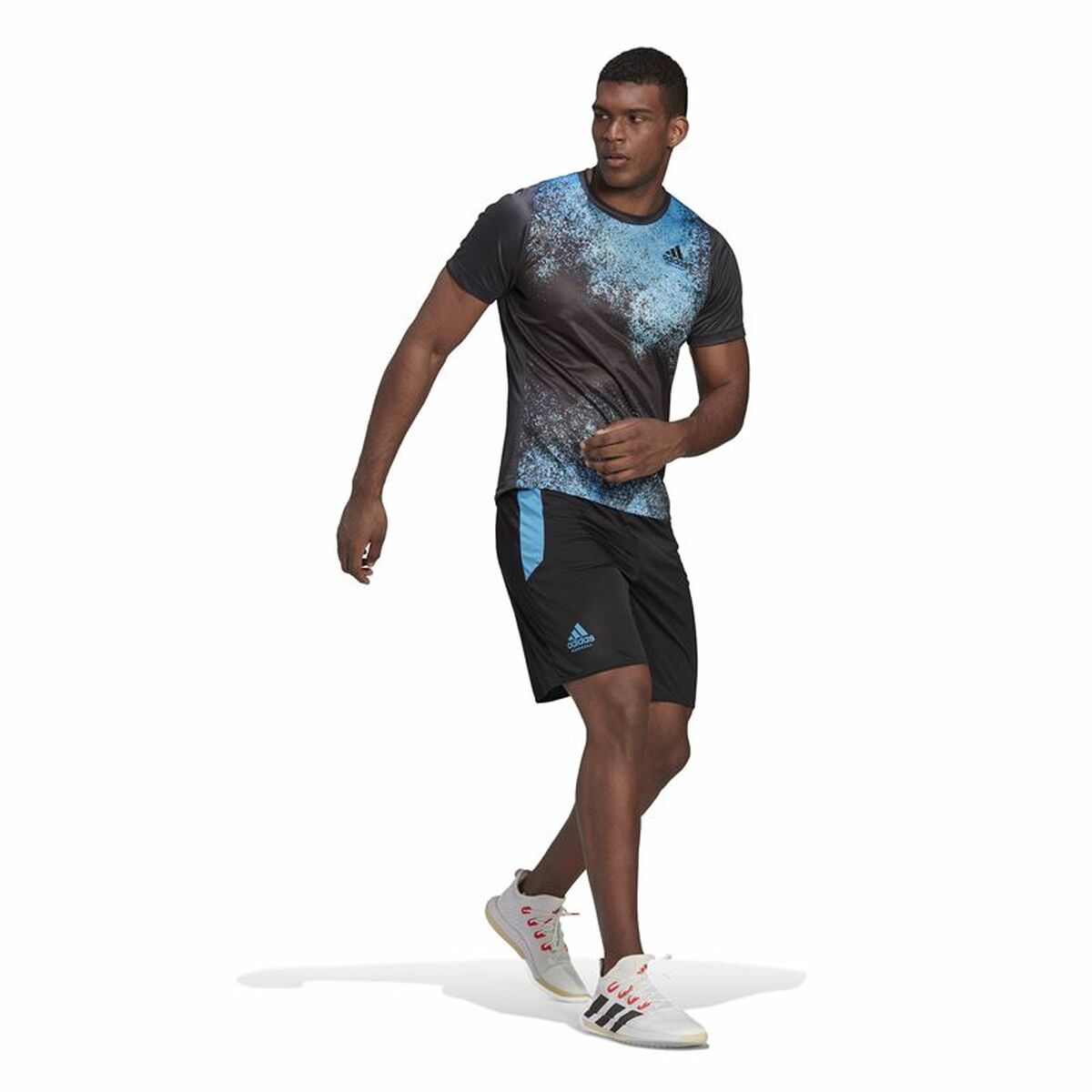 Спортивные мужские шорты Adidas Чёрный-5