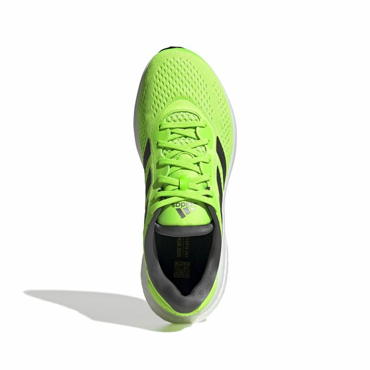 成人跑步运动鞋Adidas Supernova 2 Lime Green Men-4