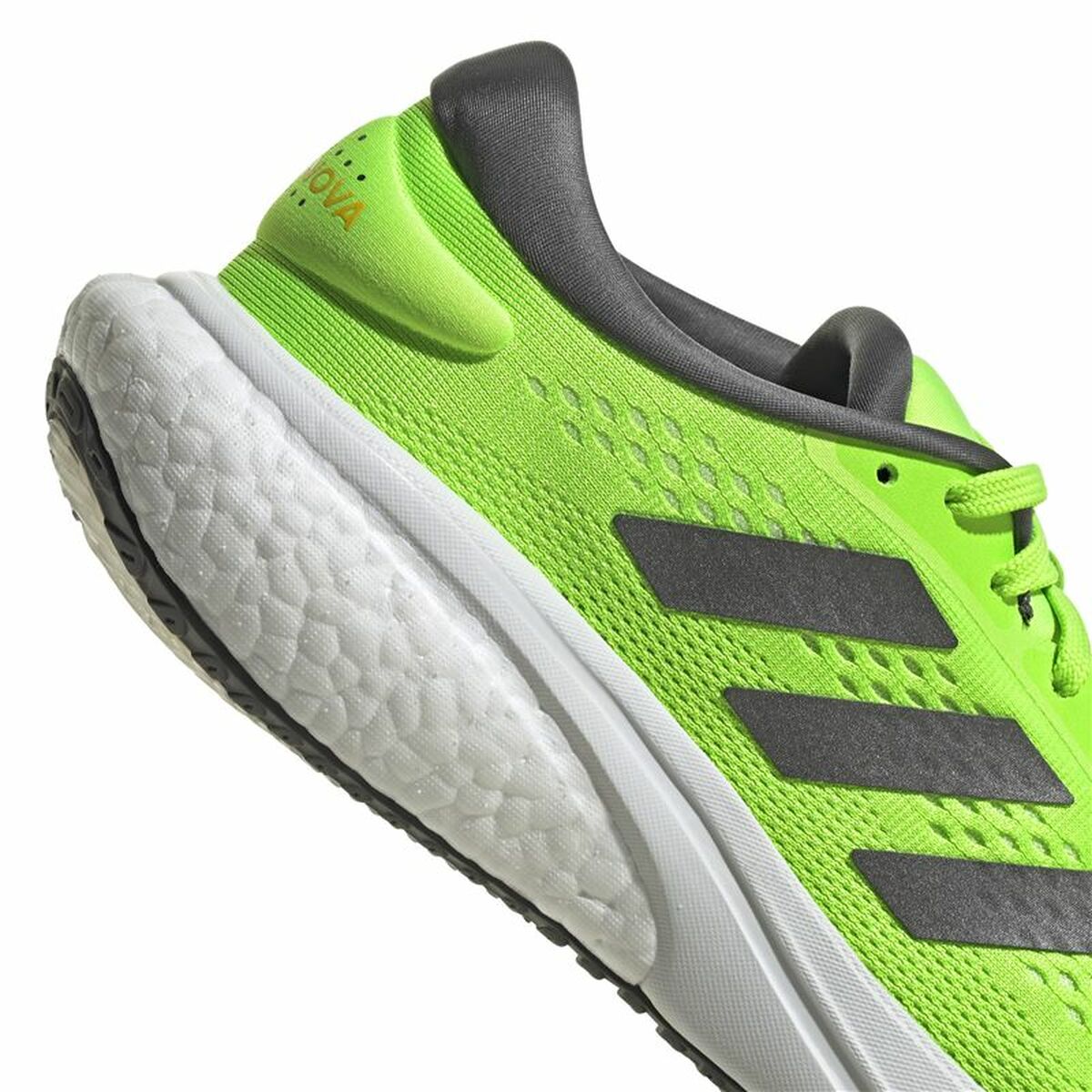成人跑步运动鞋Adidas Supernova 2 Lime Green Men-7