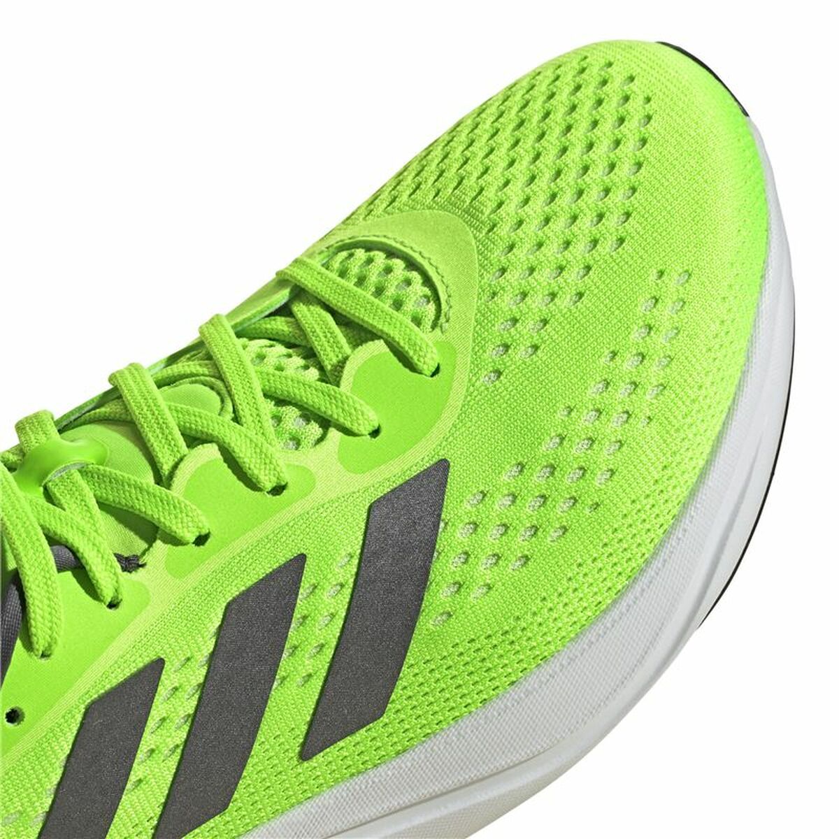 成人跑步运动鞋Adidas Supernova 2 Lime Green Men-8