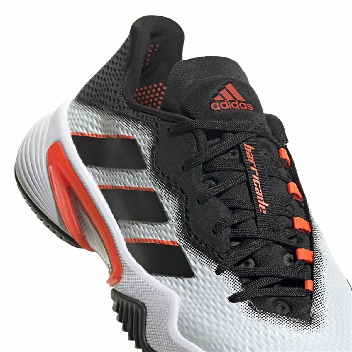 Мужские теннисные туфли Adidas Barricade  Белый-7