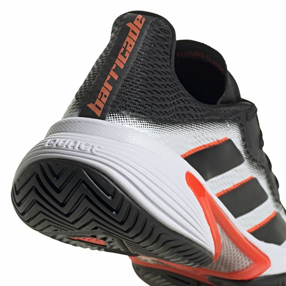 Мужские теннисные туфли Adidas Barricade  Белый-8
