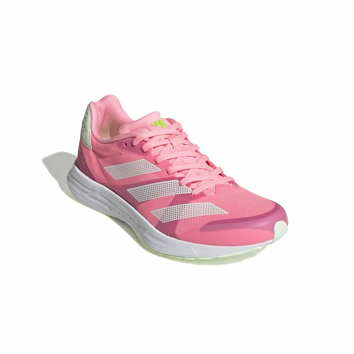 成人跑步运动鞋Adidas Adizero RC 4女人粉红色-5