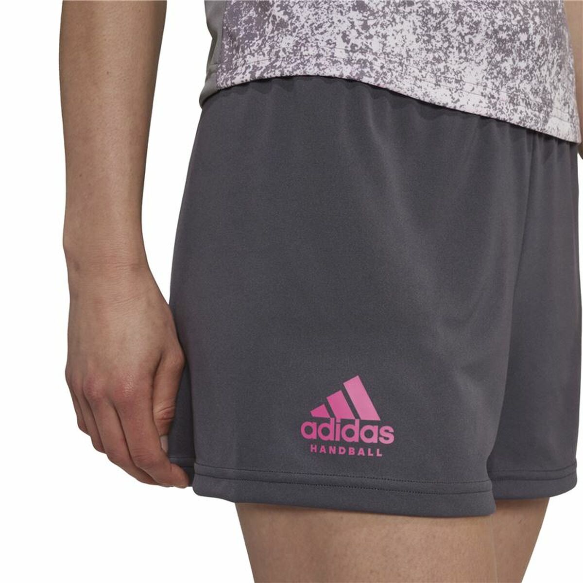 Спортивные женские шорты Adidas Чёрный-4