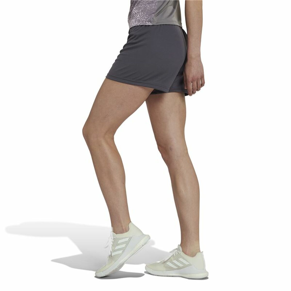 Спортивные женские шорты Adidas Чёрный-6