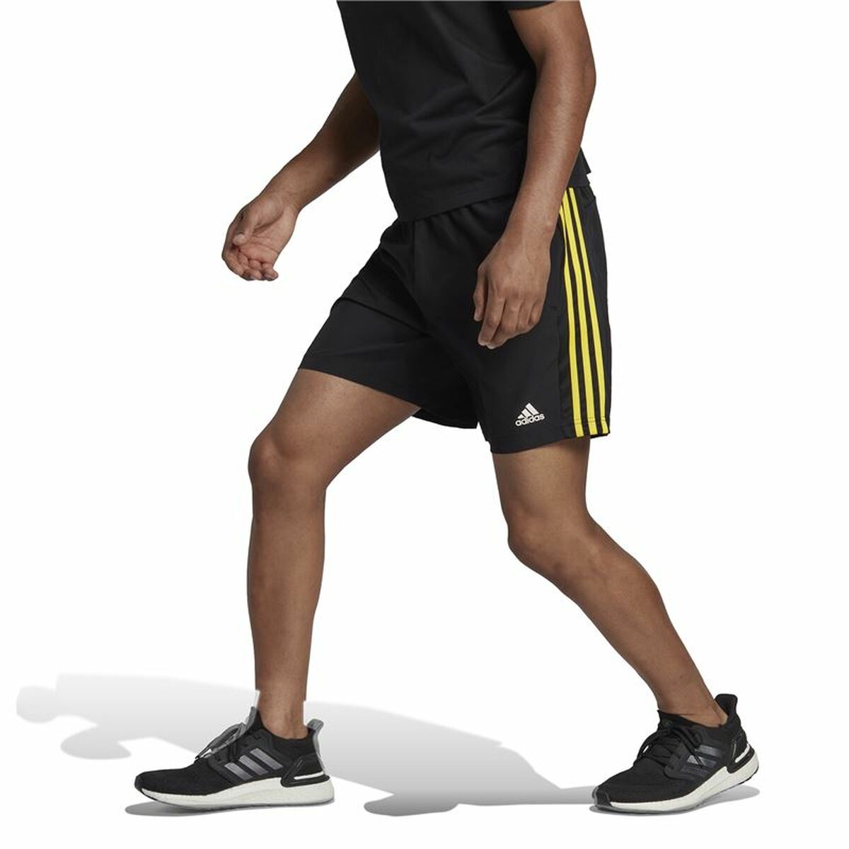 Adidas Hiit 3S Sports Men's Shorts Black 9-6