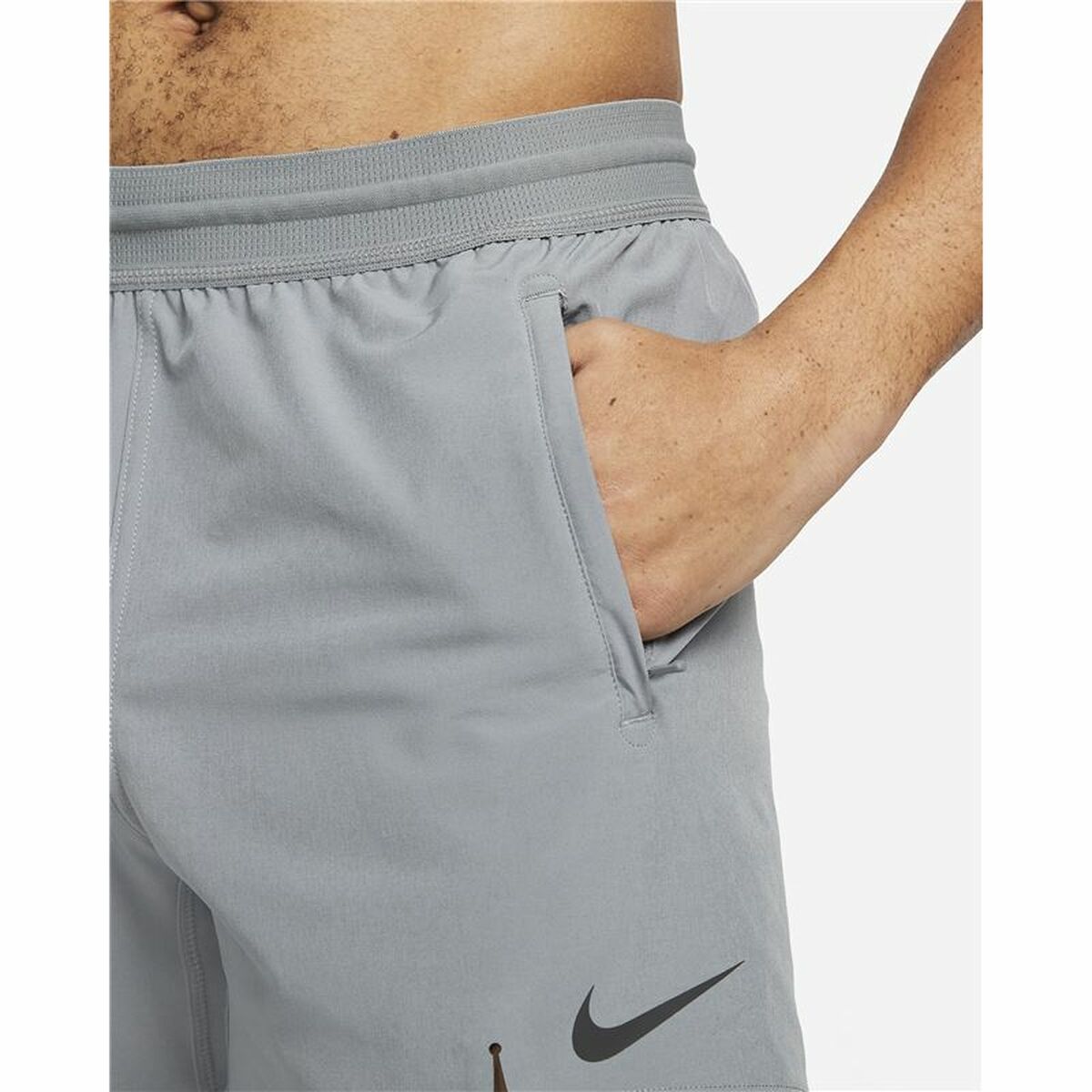 Nike Pro Pro Dri-FIT Flex Men's Sports Shorts Gray-3