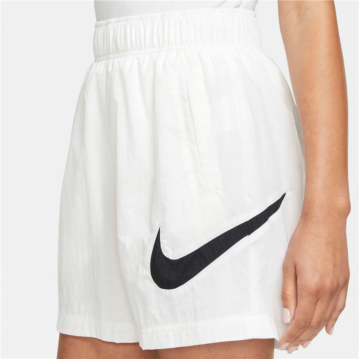 Nike Sportswear Essential Women's Sports Shorts White-3