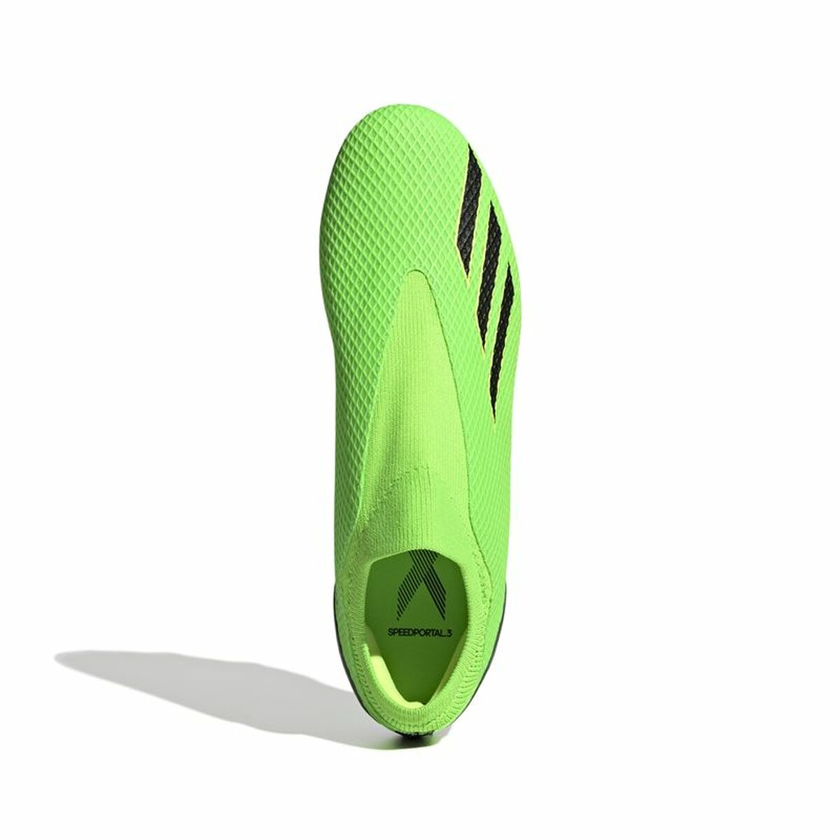 Взрослые футбольные бутсы Adidas X Speedportal 3 Laceless Лаймовый зеленый Унисекс-4