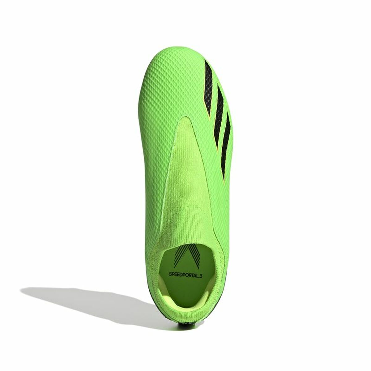 Детские футбольные бутсы Adidas X Speedportal 3 Césped Лаймовый зеленый Унисекс-4
