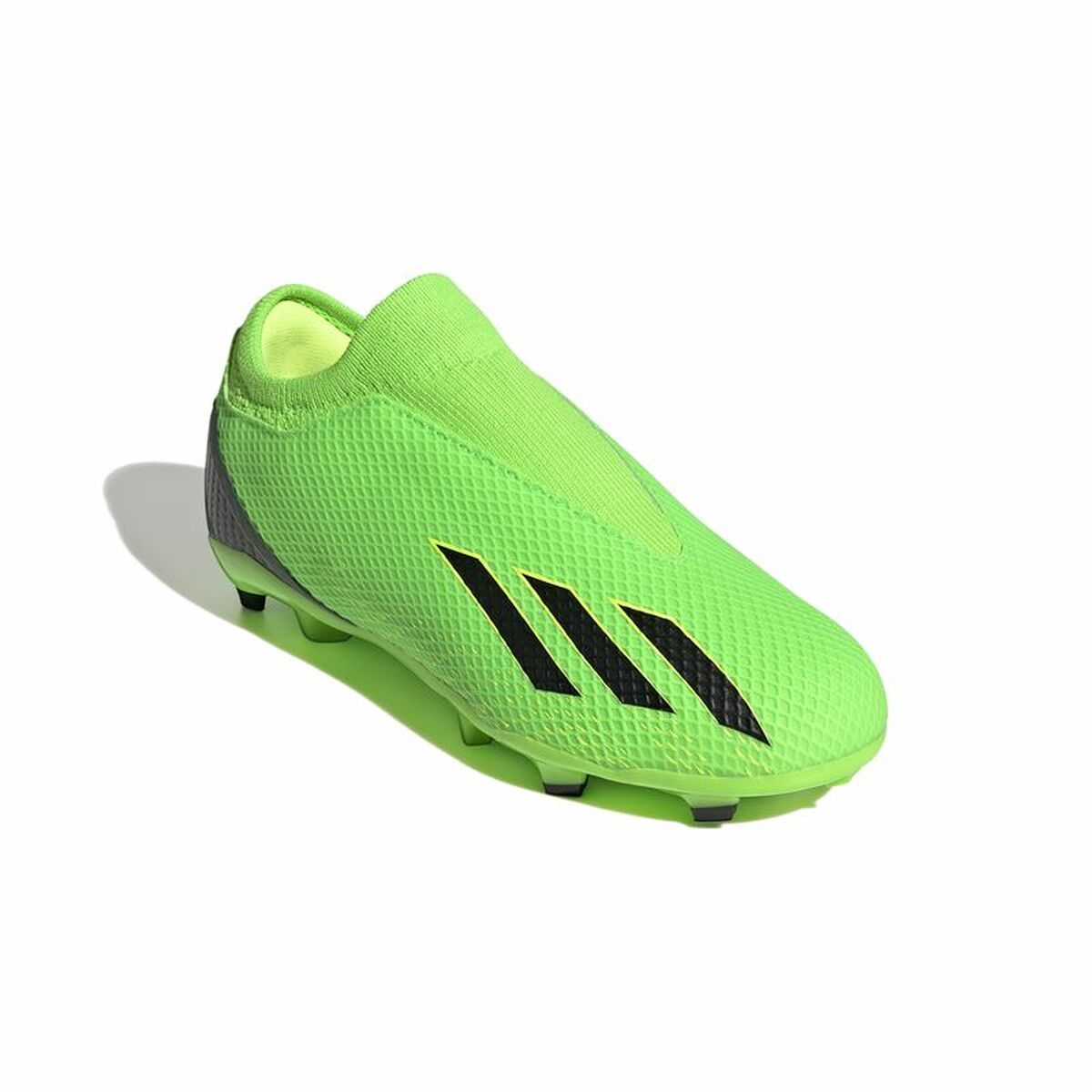 Детские футбольные бутсы Adidas X Speedportal 3 Césped Лаймовый зеленый Унисекс-5