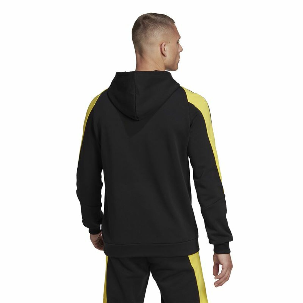 蒙面运动衫男子阿迪达斯嵌入式徽章黑色-3