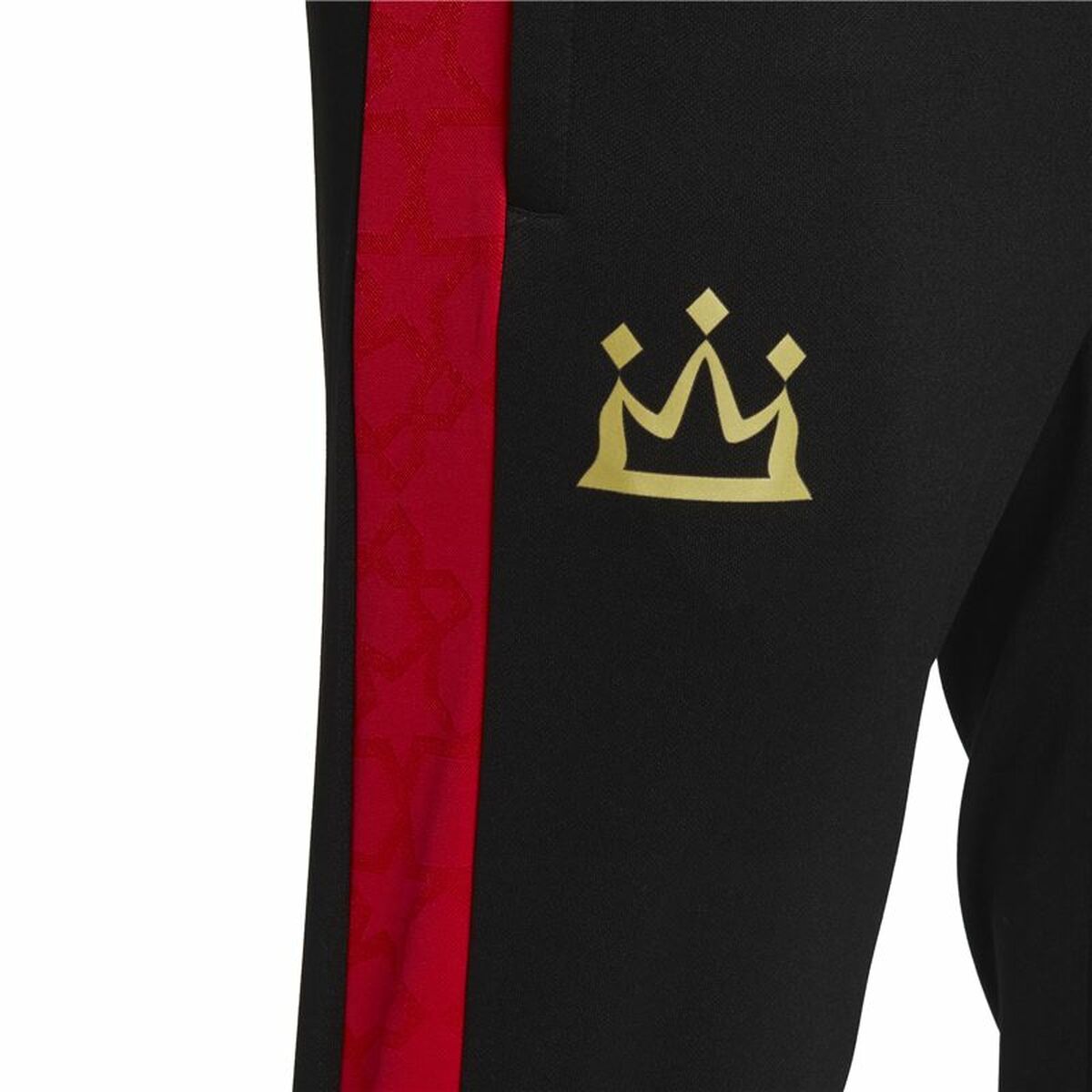 Футбольные тренировочные брюки для взрослых Adidas Salah Чёрный Мужской-3