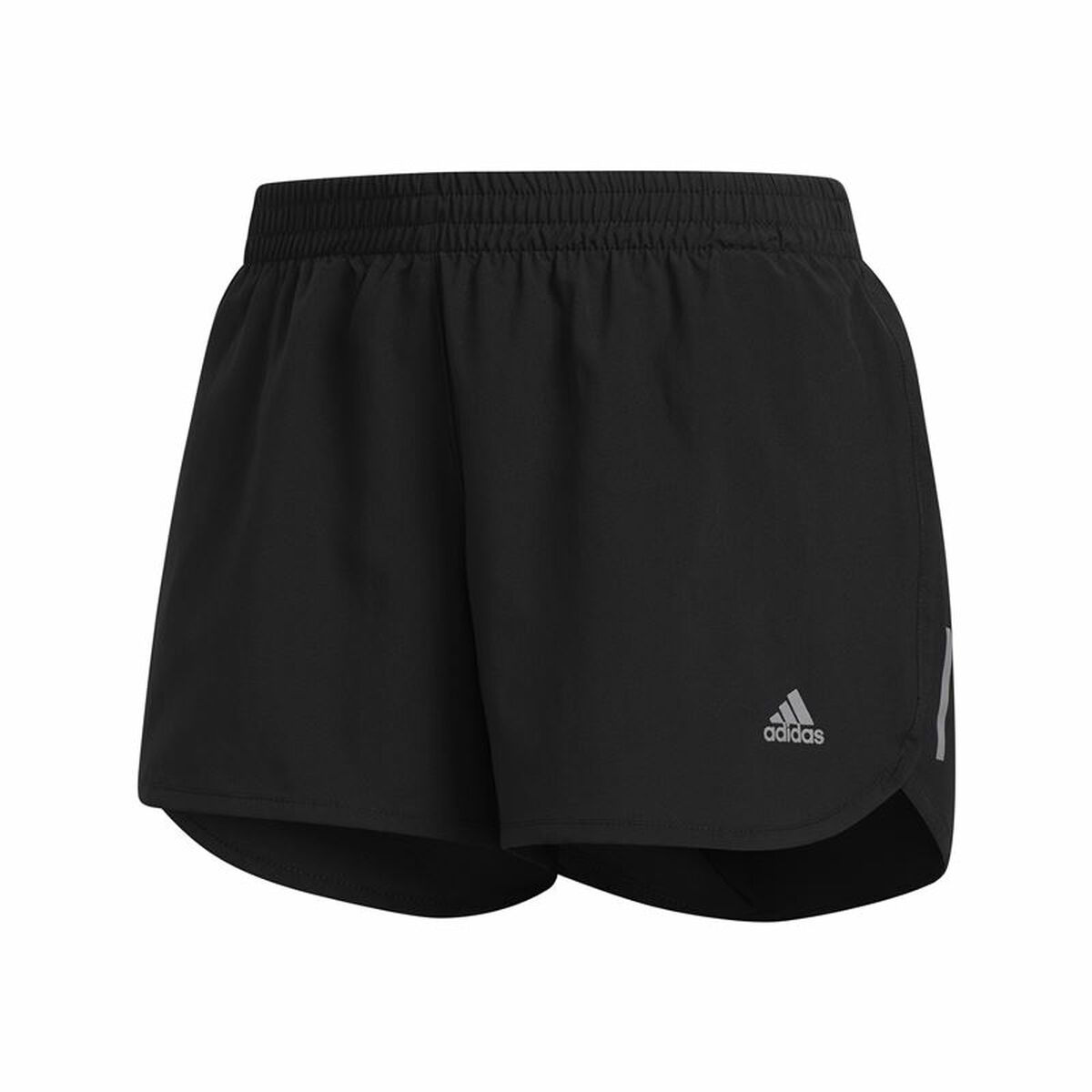 Women's Sports Shorts Adidas Run Short SMU Black 4-3