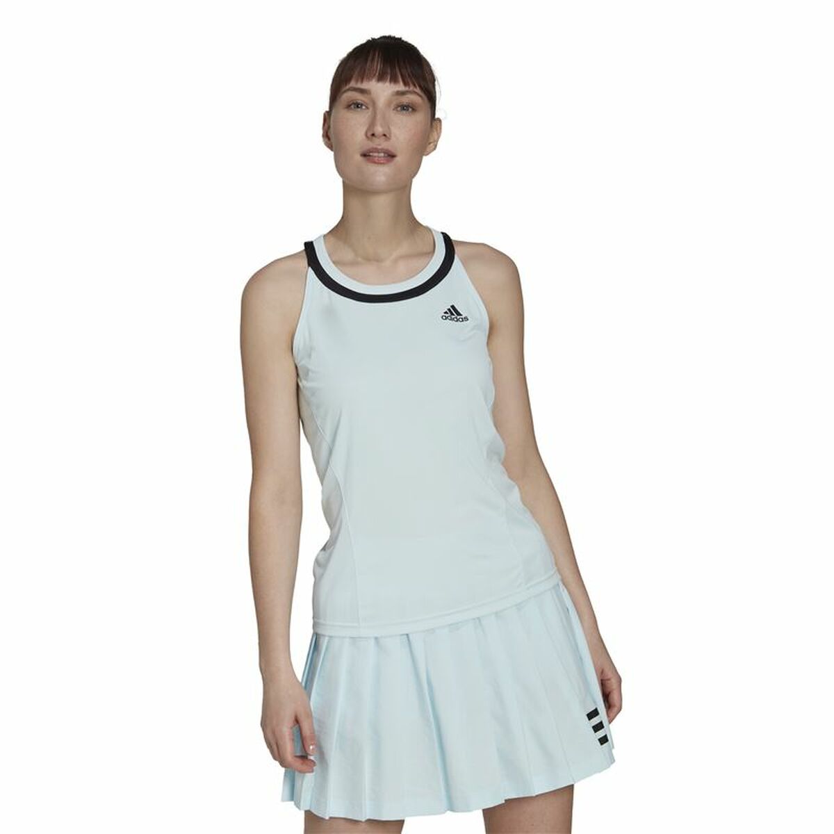 Женская майка Adidas Club Tennis Небесный синий-2