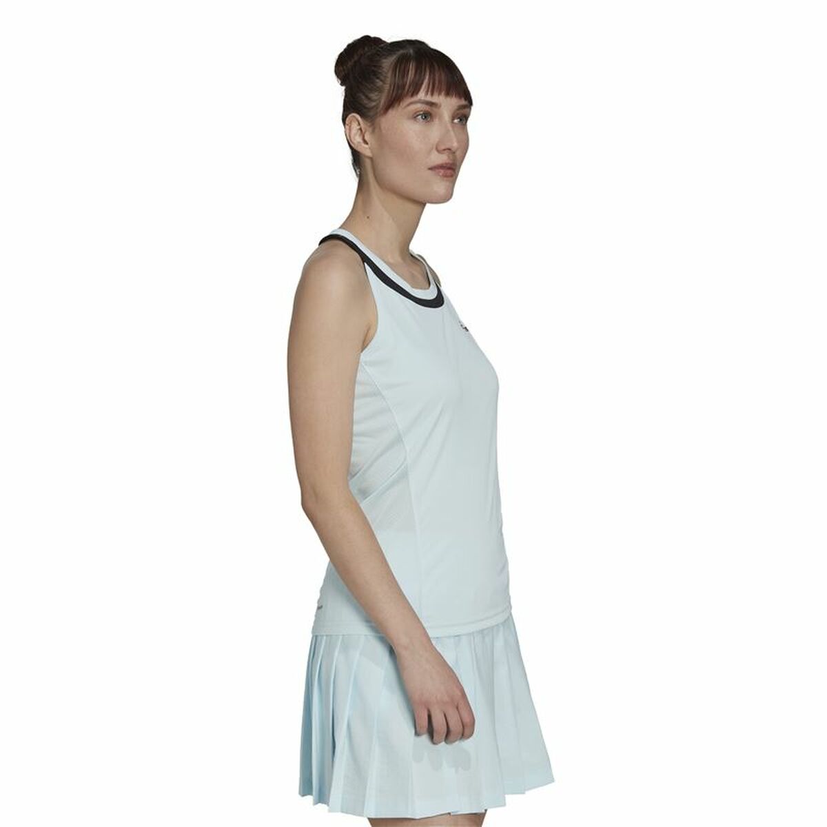 Женская майка Adidas Club Tennis Небесный синий-4