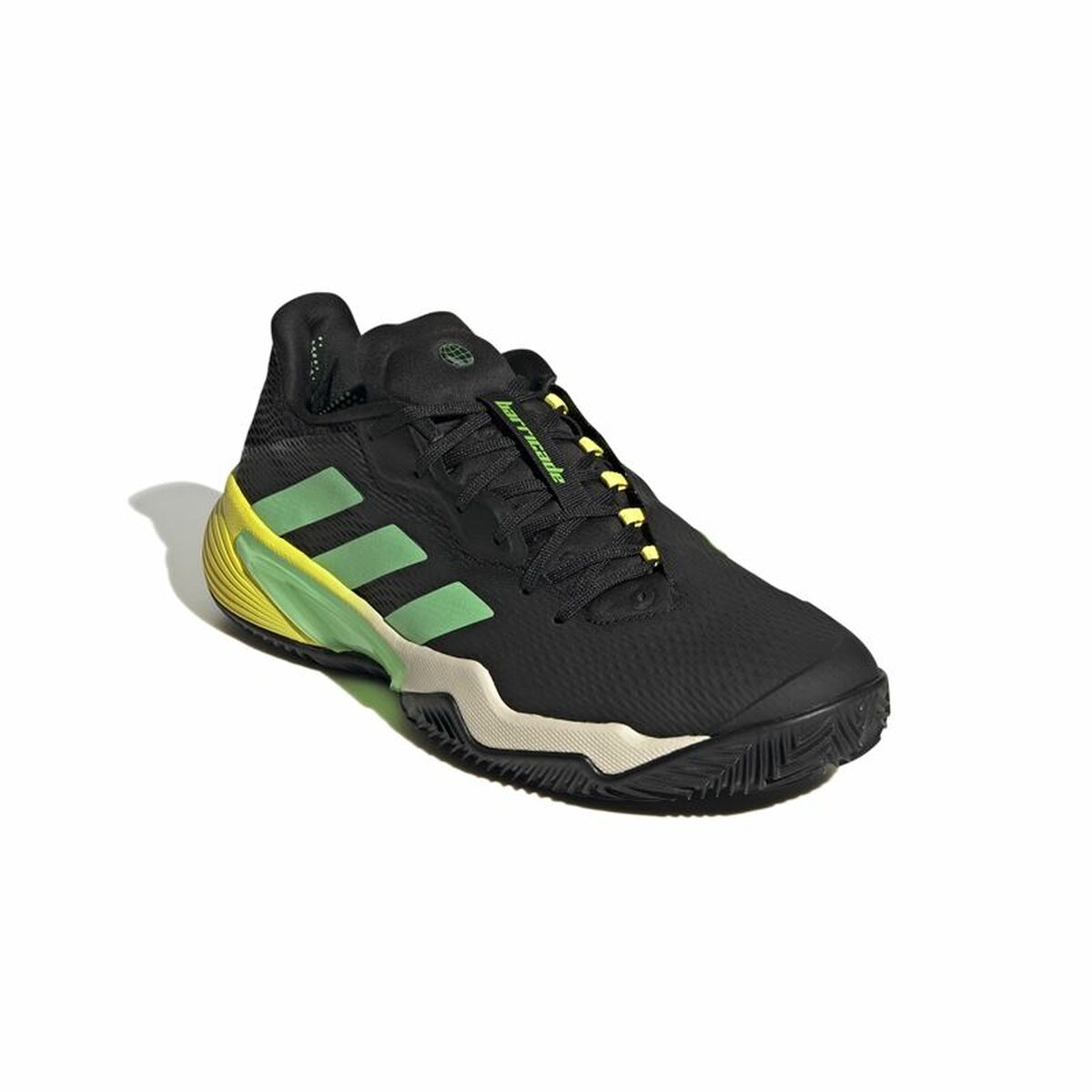 Мужские теннисные туфли Adidas Barricade  Чёрный-5