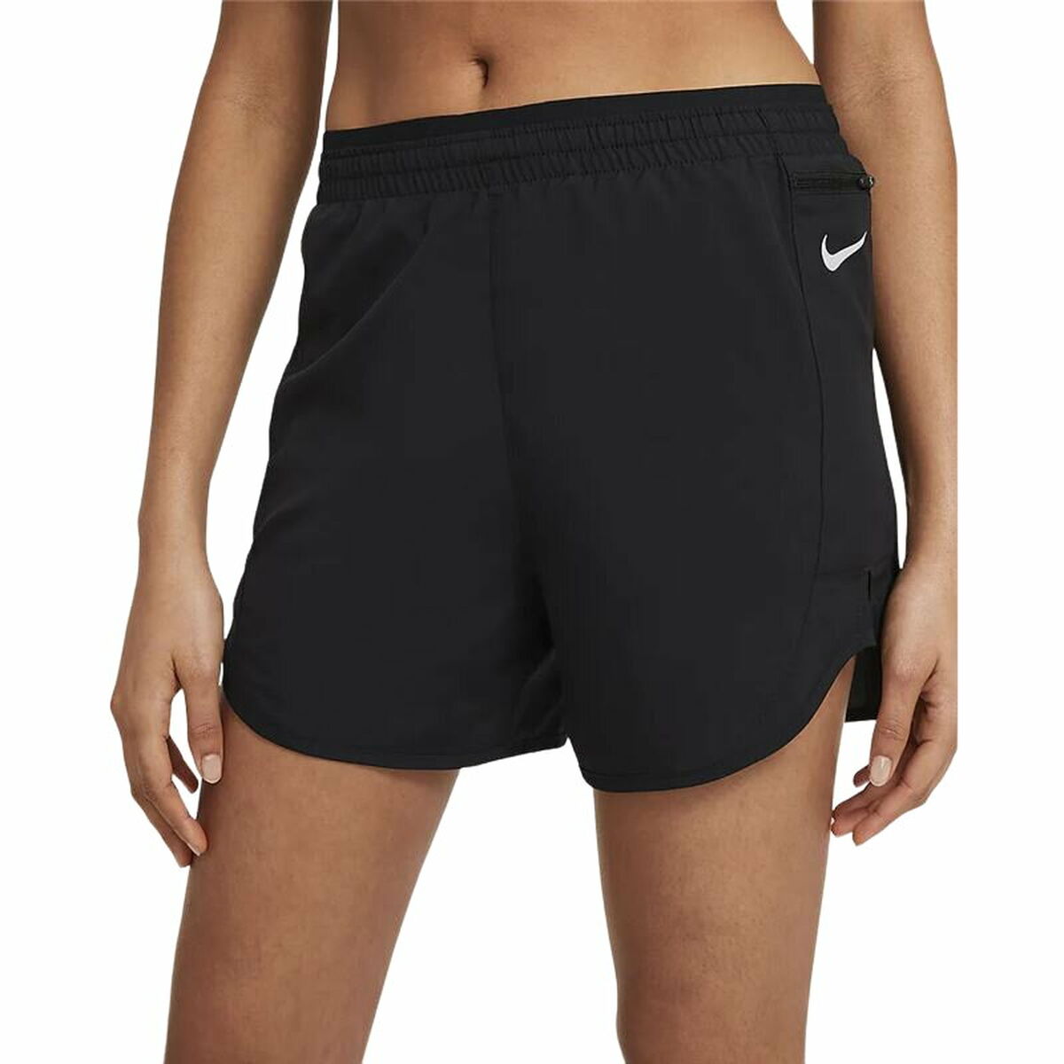 Nike Tempo Luxe Women's Sports Shorts Black-2