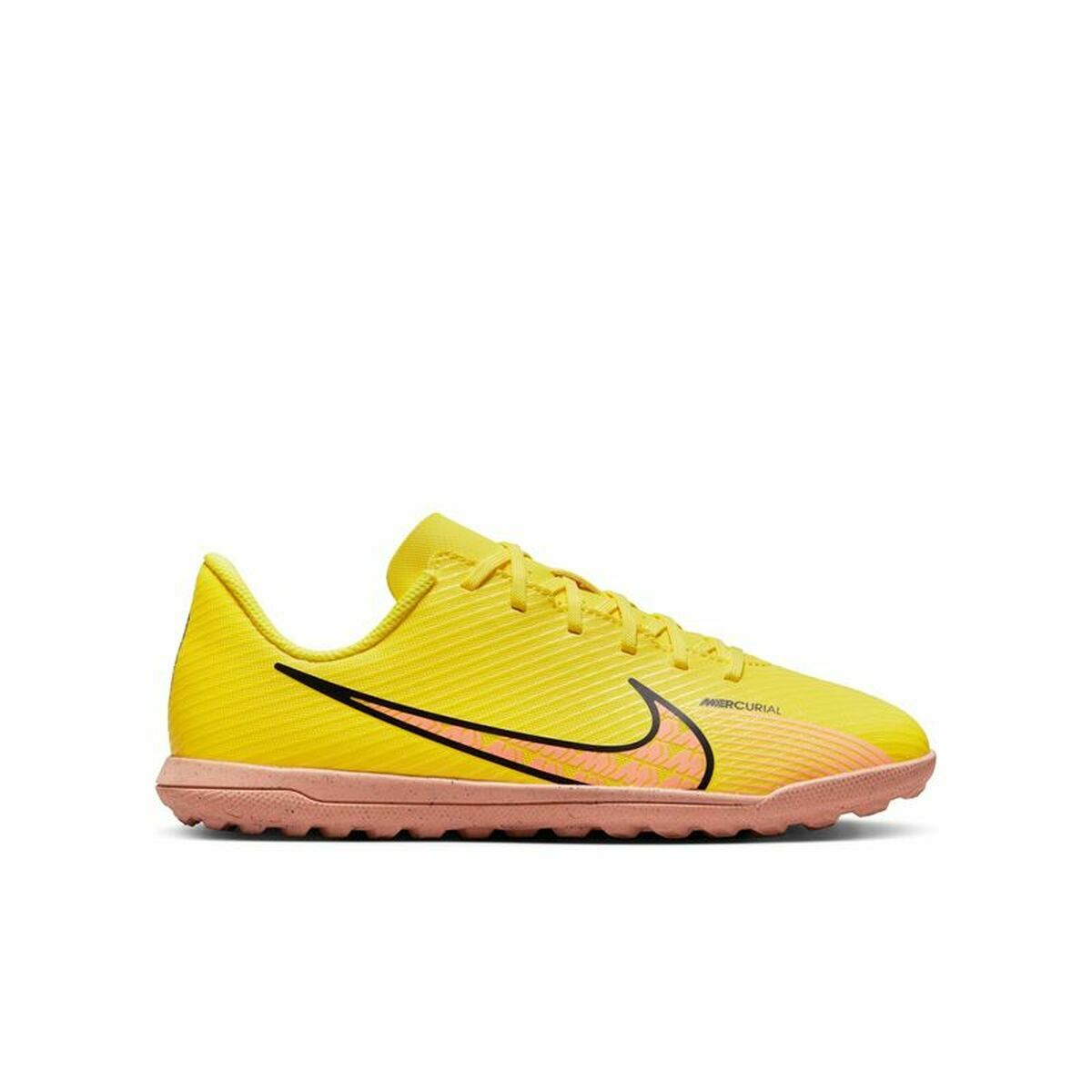Детские футбольные бутсы с шипами Nike JR Vapor 15 Club Жёлтый Мужской-2