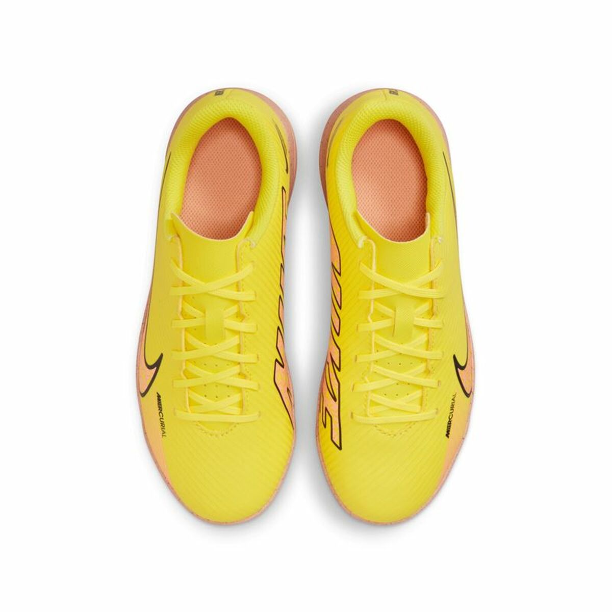 Детские футбольные бутсы с шипами Nike JR Vapor 15 Club Жёлтый Мужской-4