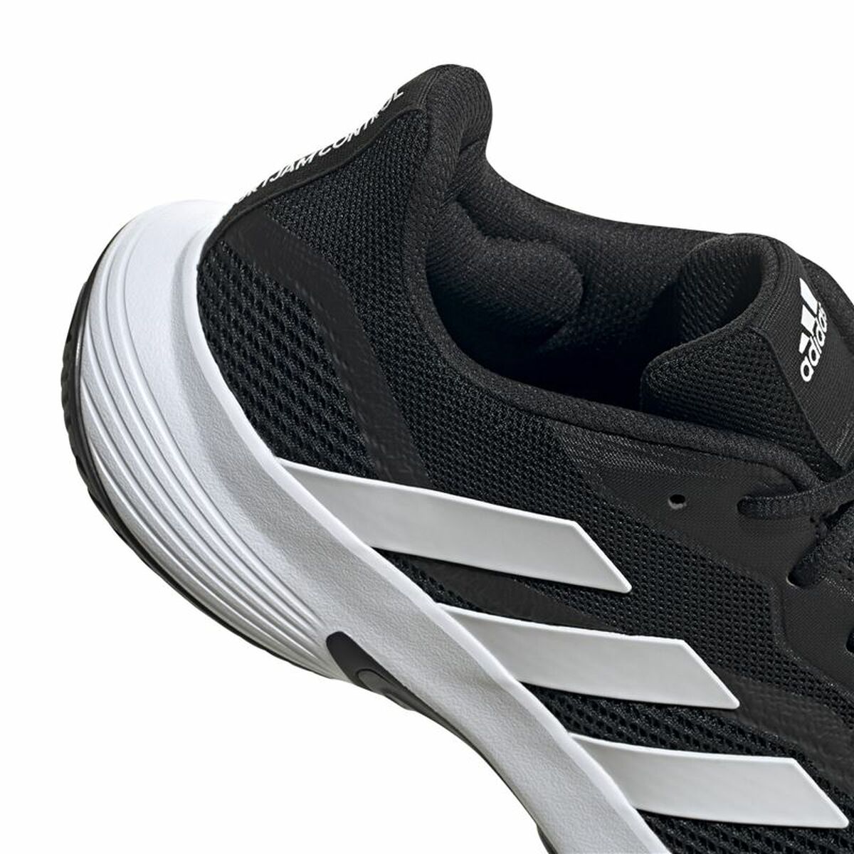 Мужские теннисные туфли Adidas Courtjam Control Чёрный-8