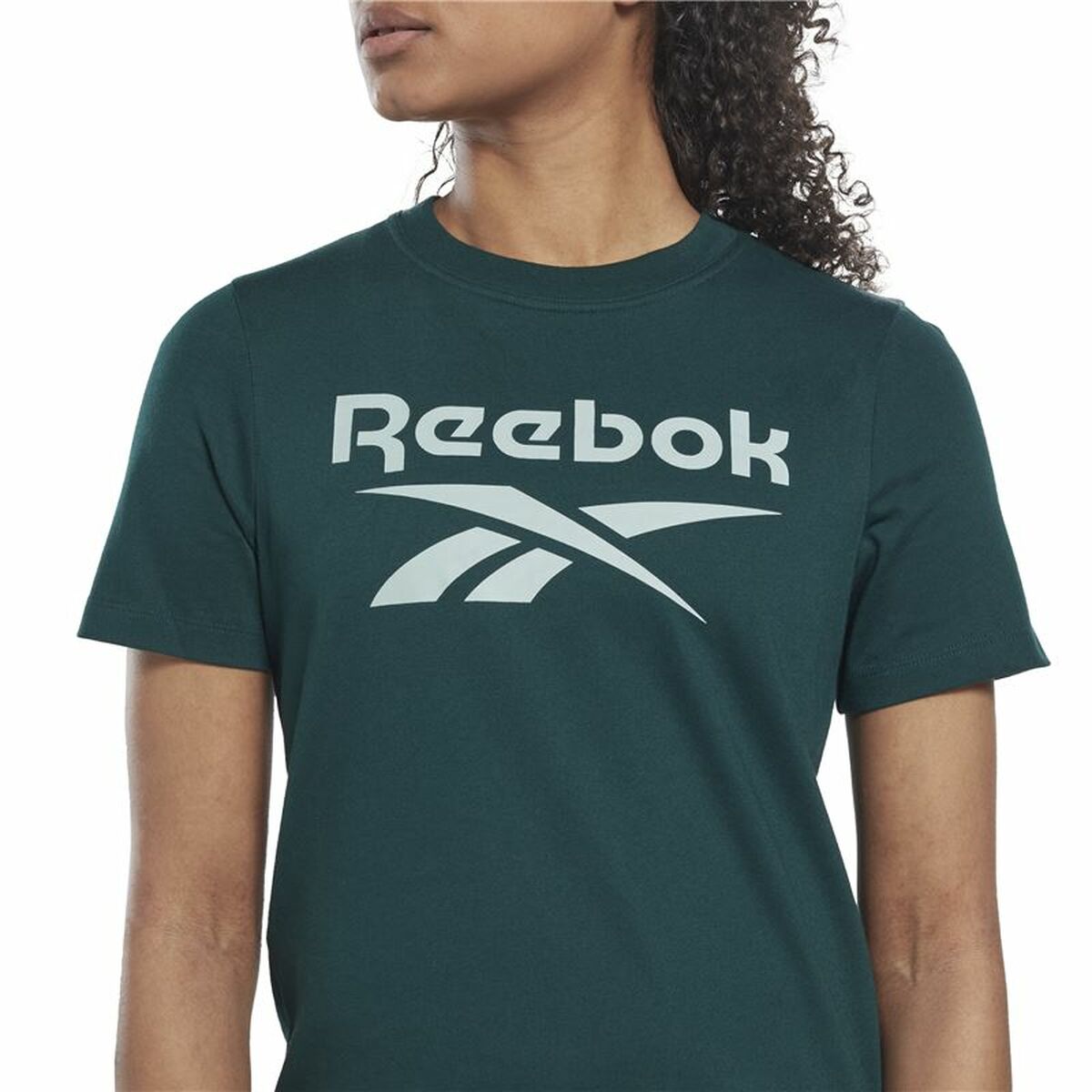 短袖女子Reebok Identity Cianovy T恤-4