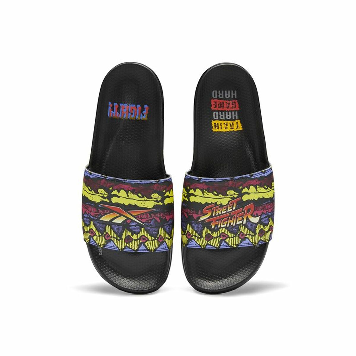 Шлепанцы для мужчин Reebok Classic BK Street Fighter Чёрный-6